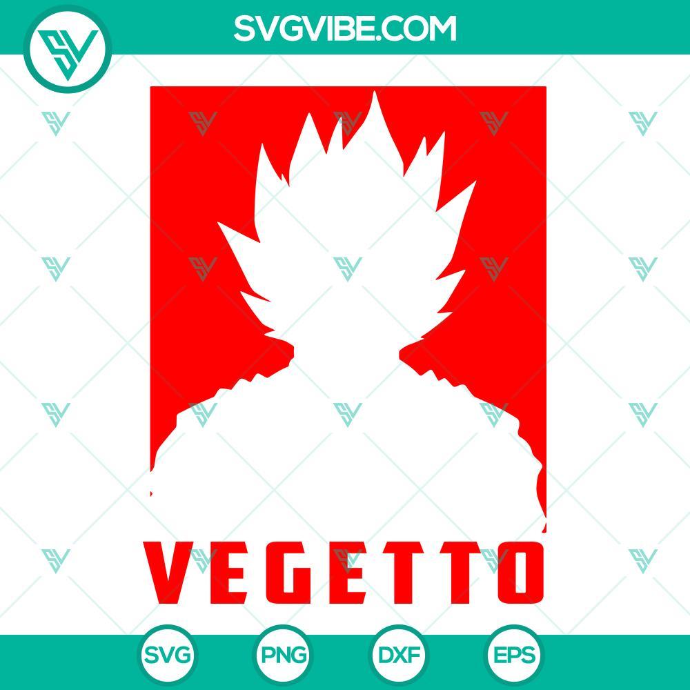 vegeto svg dragon ball z svg png dxf eps cricut 1 mockup