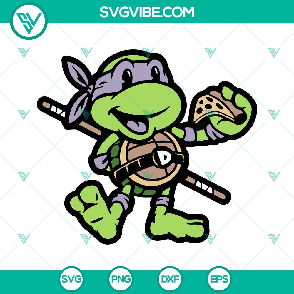 donatello ninja turtle pizza svg tmnt leonardo svg png dxf eps cut files 10 mockup