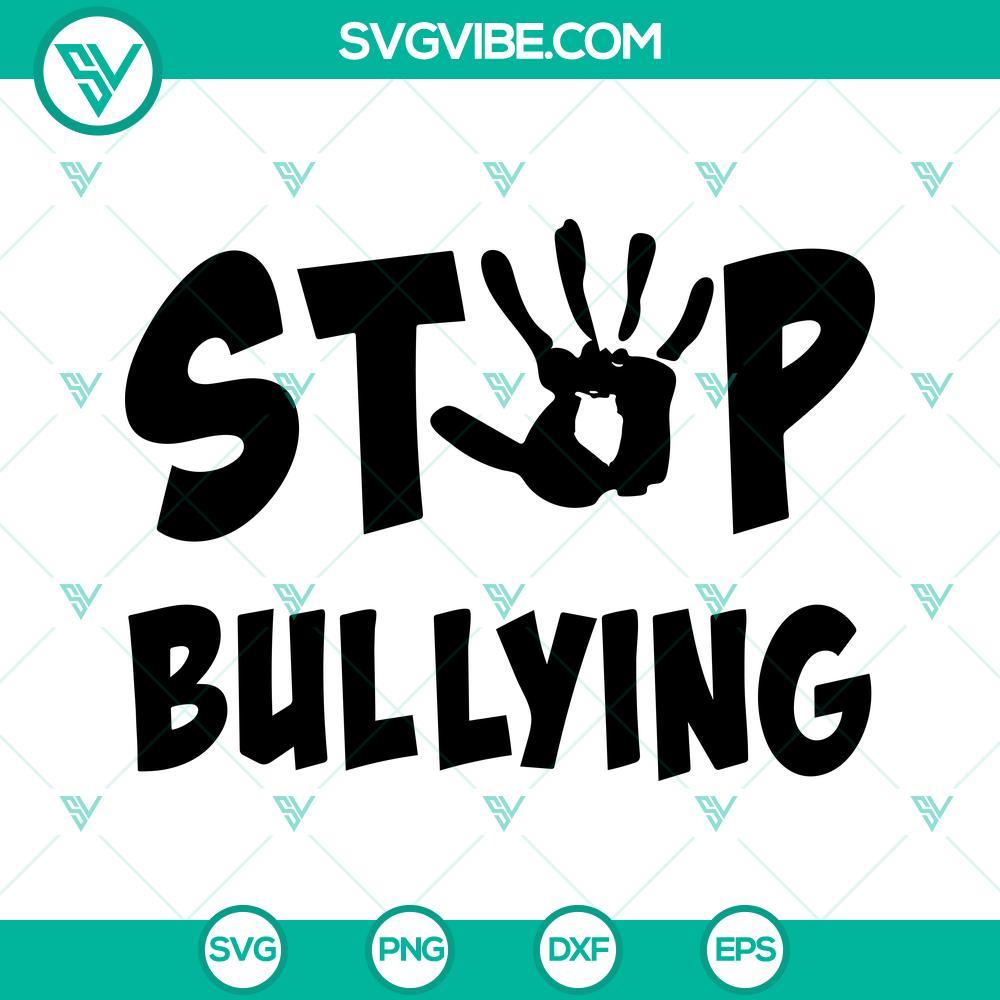 stop bullying svg anti bullying svg unity day svg 4 mockup