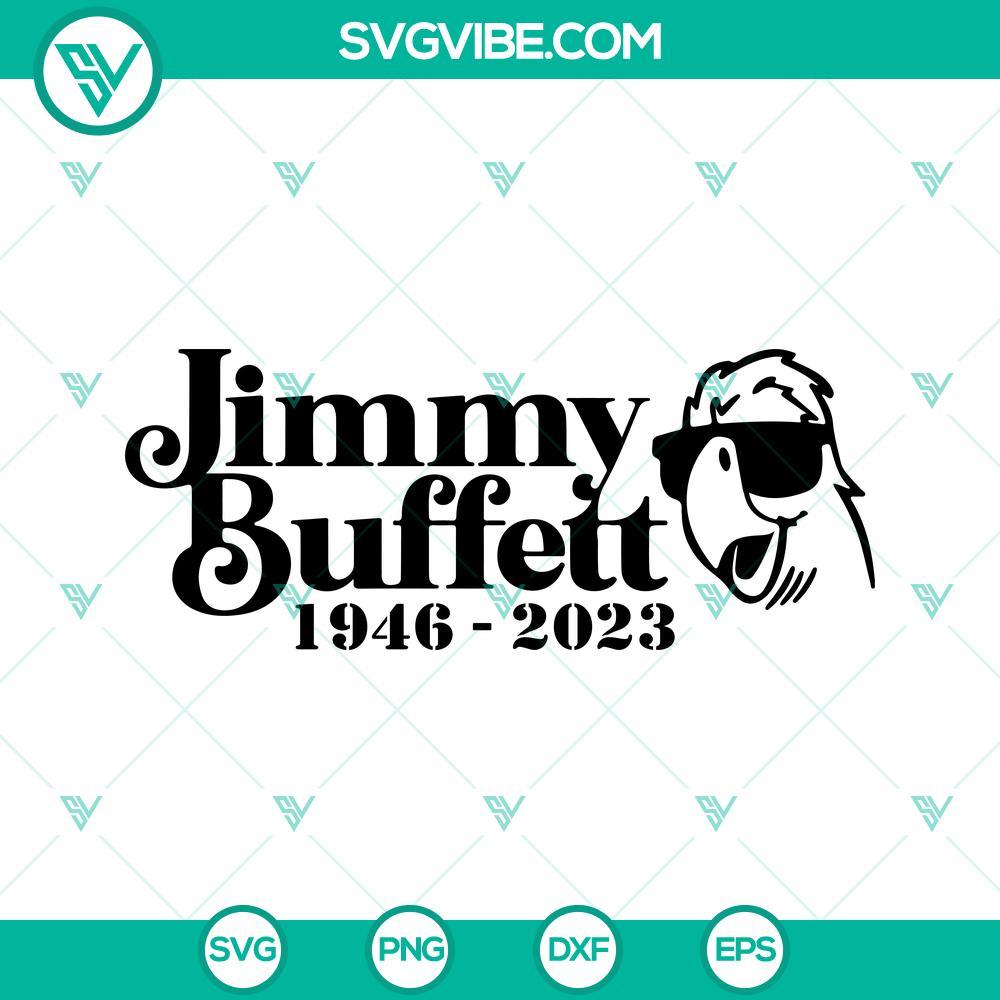 jimmy buffett svg parrothead svg rip jimmy buffett 1946 2023 svg 4 mockup