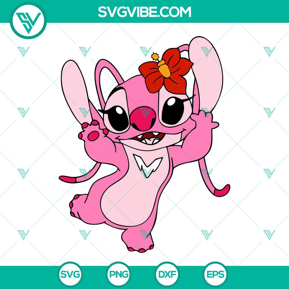 angel stitch svg stitch girlfriend svg lilo and stitch svg png dxf eps cricut 2 mockup