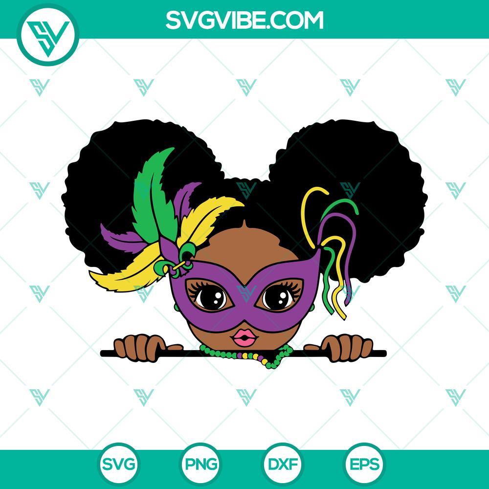 black girl mardi gras svg mardi gras mask svg carnival mask svg fat tuesday svg png dxf eps files 7 mockup