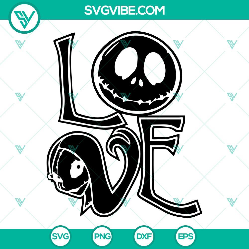 love jack and sally svg couple funny svg jack skellington svg nightmare before christmas svg 4 mockup