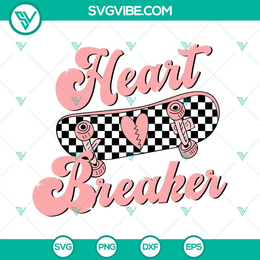 heart breaker svg skateboard svg couple svg valentine s day svg digital design download 5 mockup