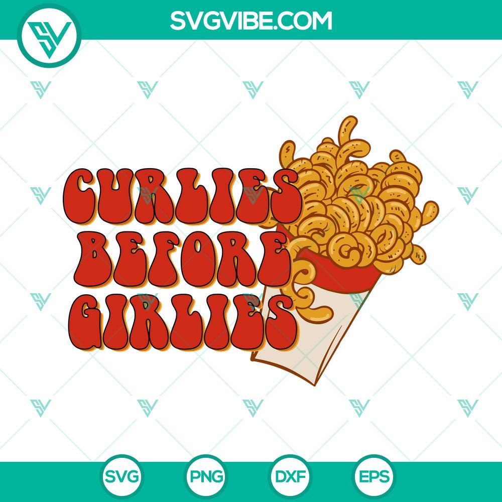 curlies before girlies svg fries before guys svg valentine s day boy svg png dxf eps files 5 mockup