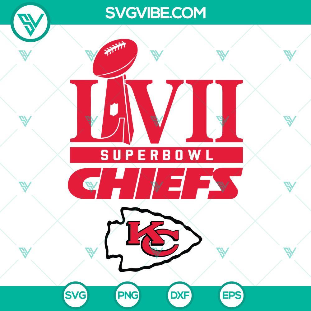 chiefs super bowl 2023 svg chiefs football svg kansas city chiefs svg superbowl lvii svg 6 mockup