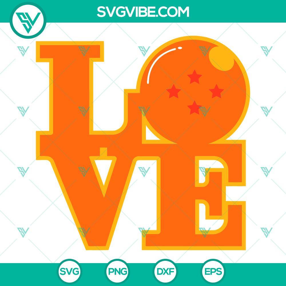 love dragon ball svg love svg anime valentine svg 2 mockup