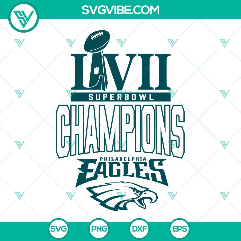 eagles super bowl 2023 champions svg eagles svg football svg philadelphia eagles svg 4 mockup