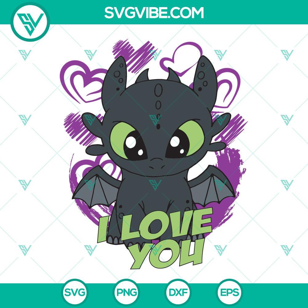 how to train your dragon valentine svg toothless and light fury svg i love you svg valentines day svg bundle 10 mockup