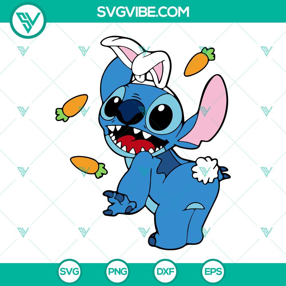 stitch easter svg bundle stitch bunny svg happy easter svg png dxf eps files 10 mockup