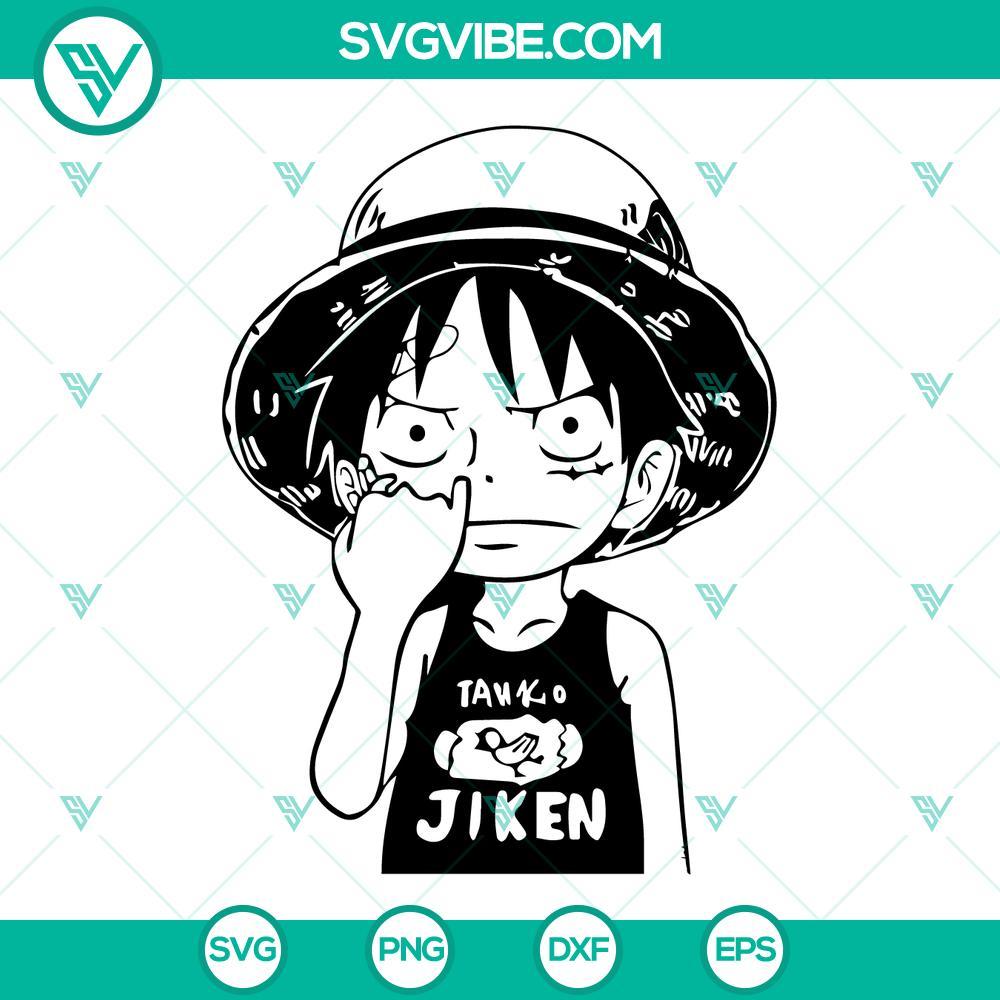 luffy svg one piece svg png dxf eps cricut 8 mockup