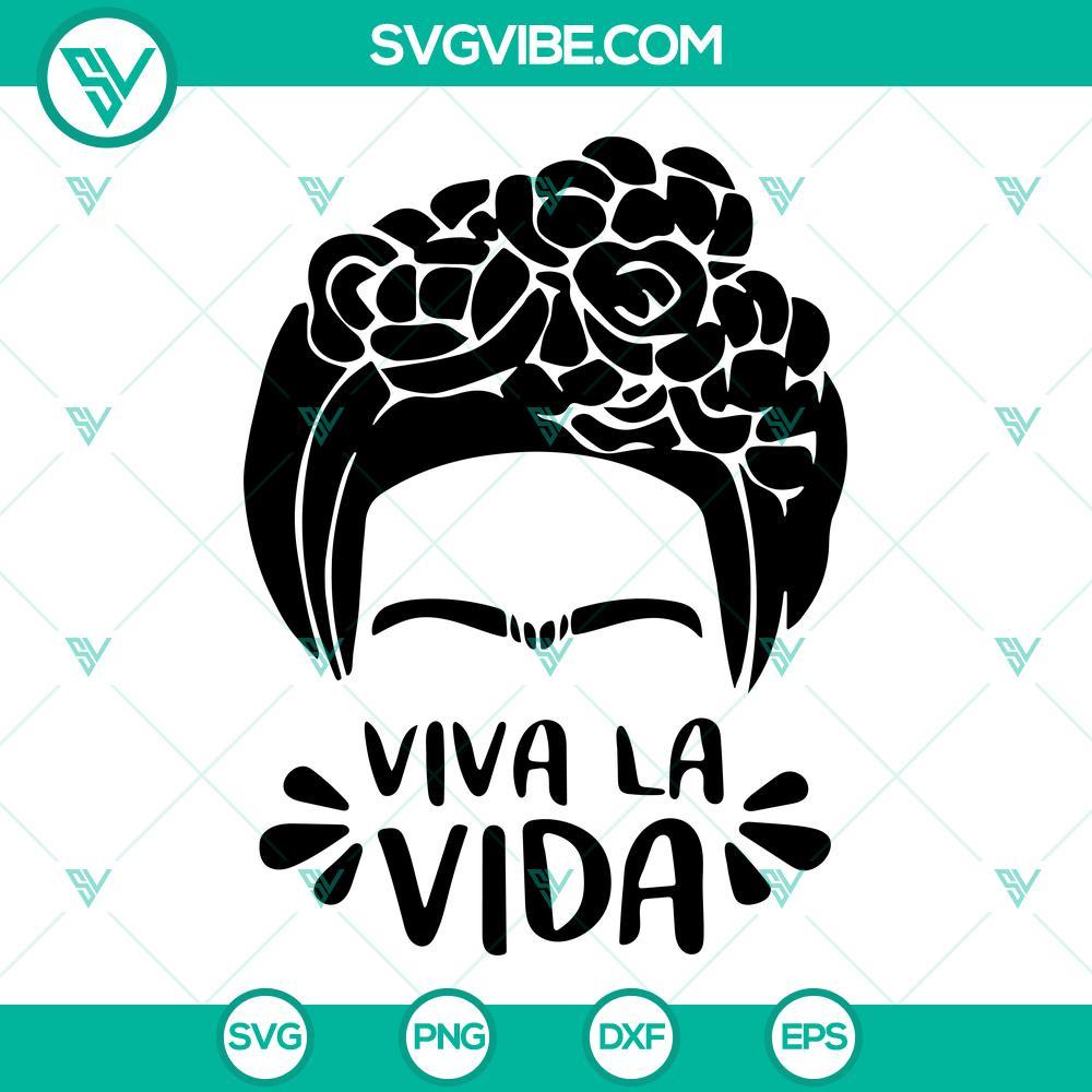 viva la vida svg frida svg frida kahlo svg png dxf eps cut files 8 mockup