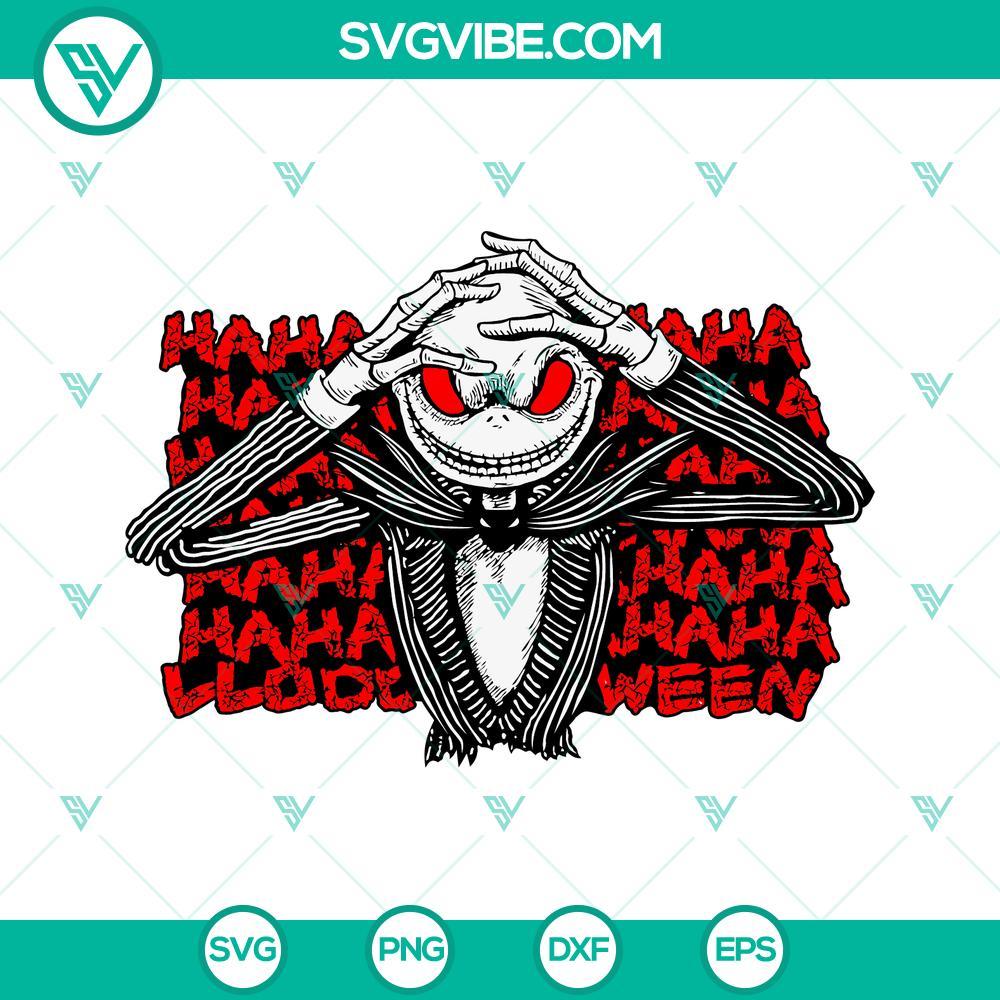 jack skellington ha ha ha svg the nightmare before christmas svg png dxf eps cricut 9 mockup