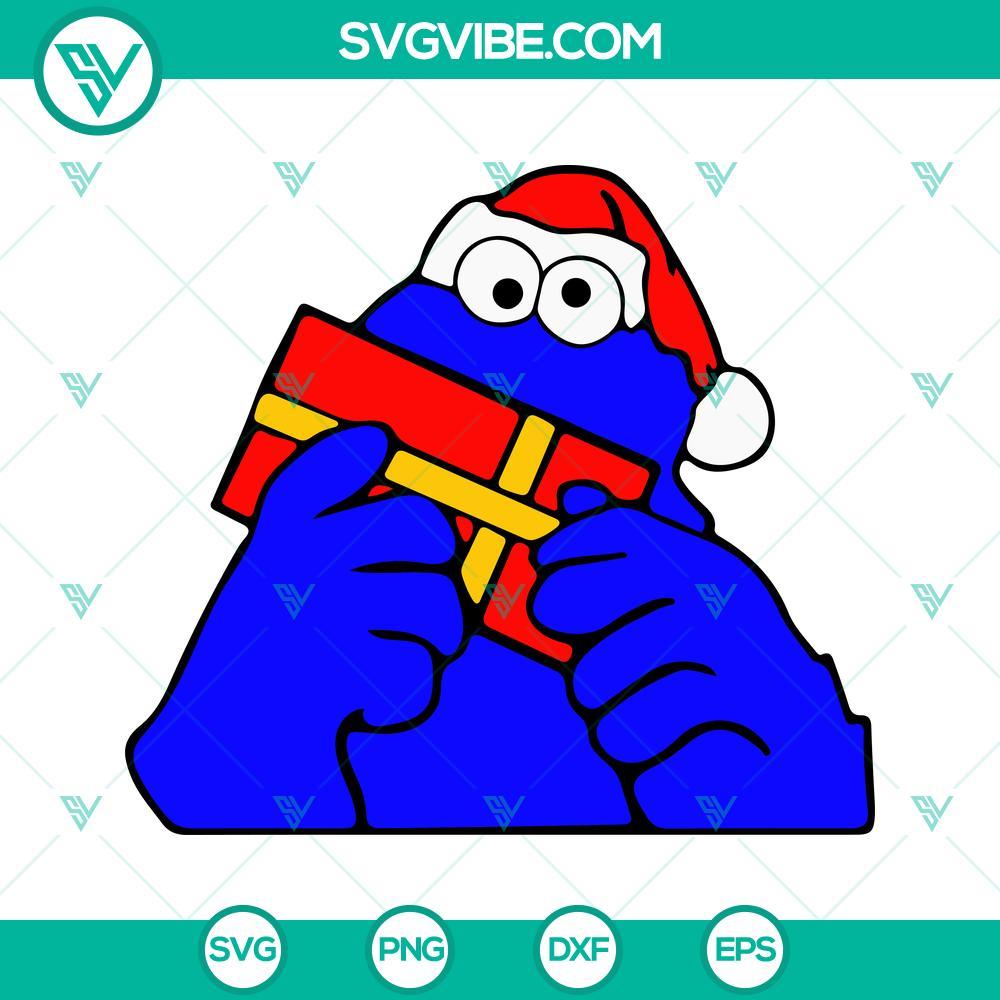 sesame street christmas svg bundle sesame monsters christmas svg sesame street characters svg png dxf eps files 2 mockup