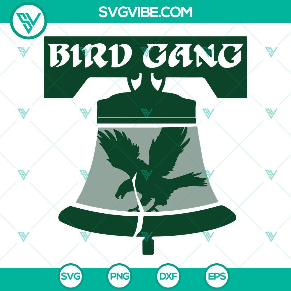 bird gang svg philly svg philadelphia eagles svg png dxf eps files cricut 2 mockup