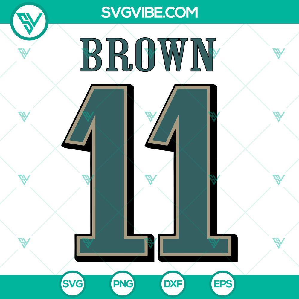 brown 11 svg a j brown svg football mascot svg philadelphia eagles svg png dxf eps files 2 mockup