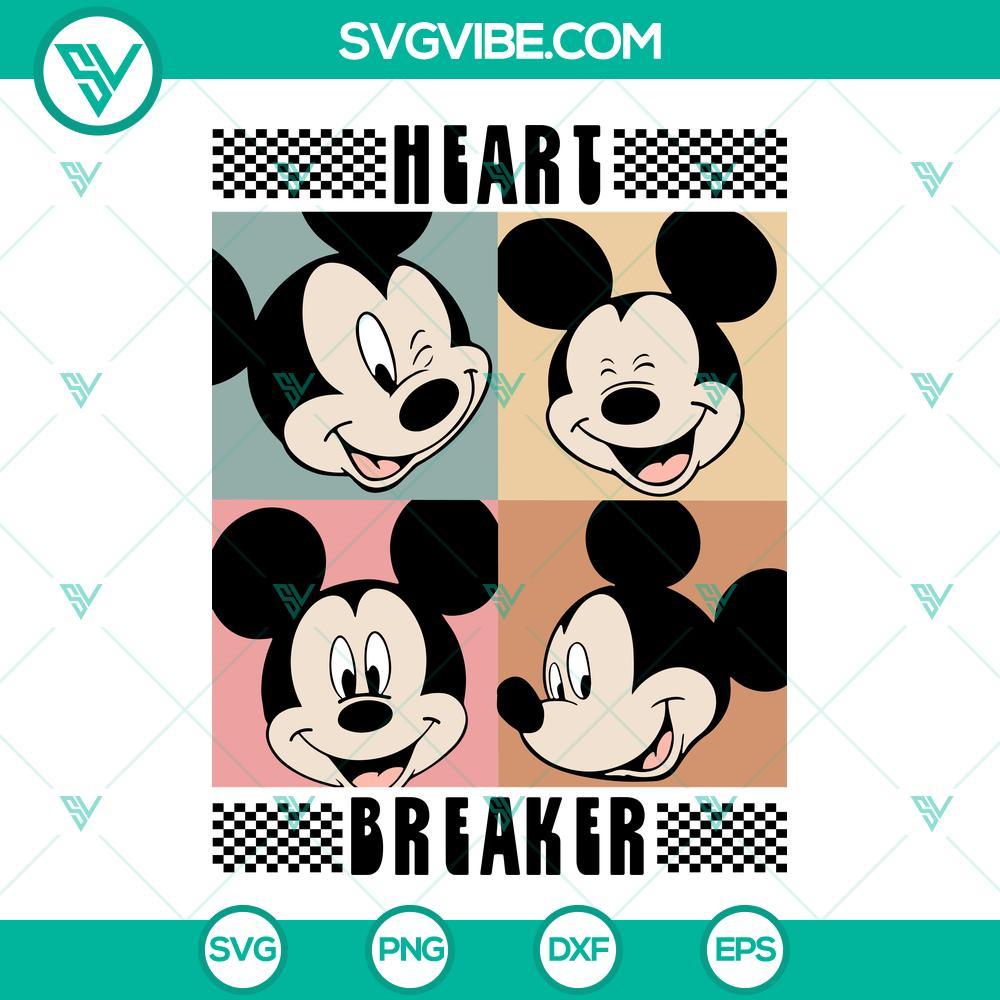 heartbreaker mickey mouse svg mickey valentine svg mickey mouse svg 5 mockup