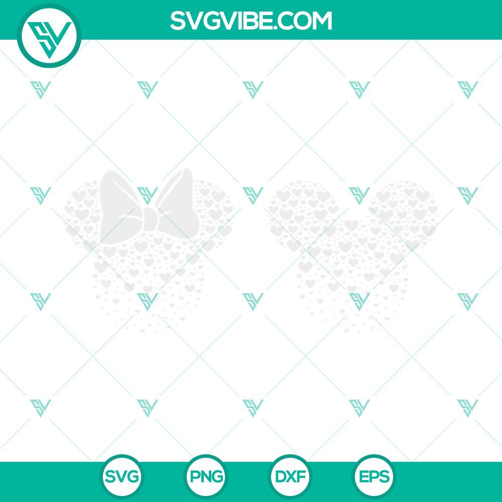 mickey minnie mouse hearts svg bundle mickey minnie valentine s day svg disney love svg cut file 1 mockup