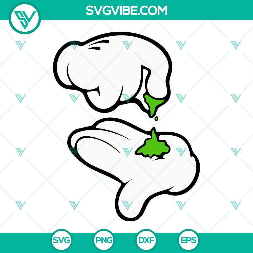 gloves mickey mouse weed svg mickey stoner svg marijuana svg happy 420 disney mouse svg png dxf eps 2 mockup