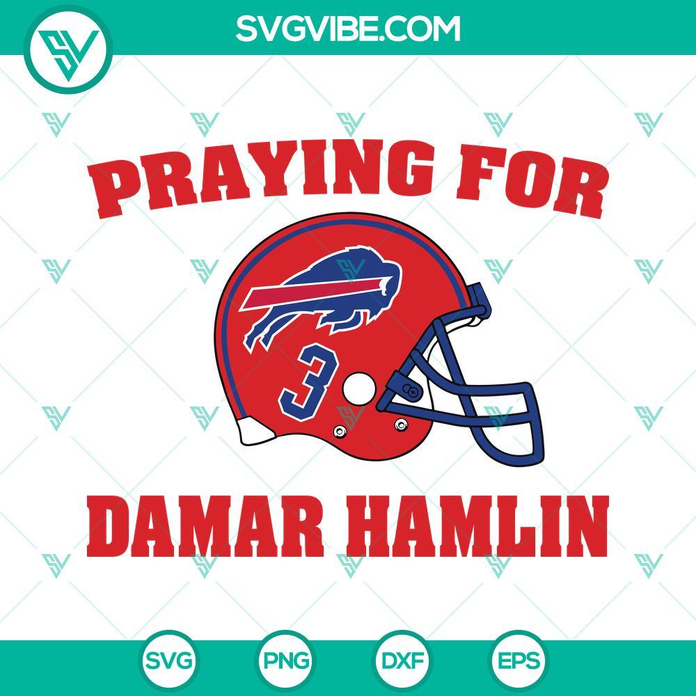 damar hamlin svg praying for damar hamlin svg football helmet svg buffalo bills svg files 8 mockup