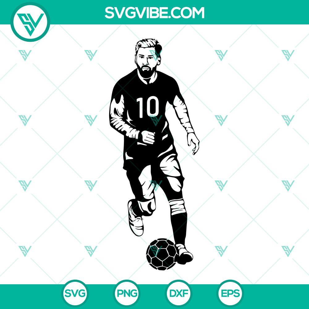 messi svg lionel messi svg m10 svg argentina national football team svg png dxf eps files 5 mockup