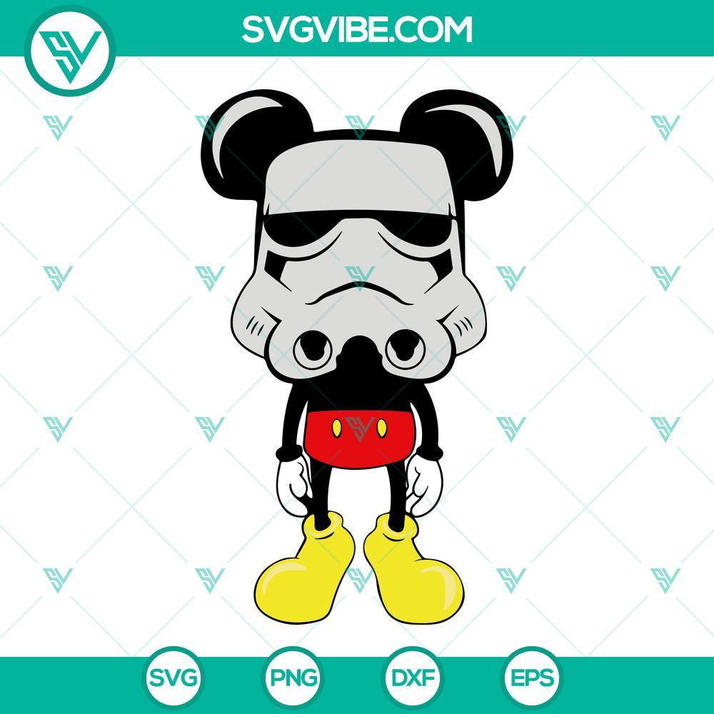 mickey stormtrooper helmet svg star wars disney svg png dxf eps cricut files 3 mockup