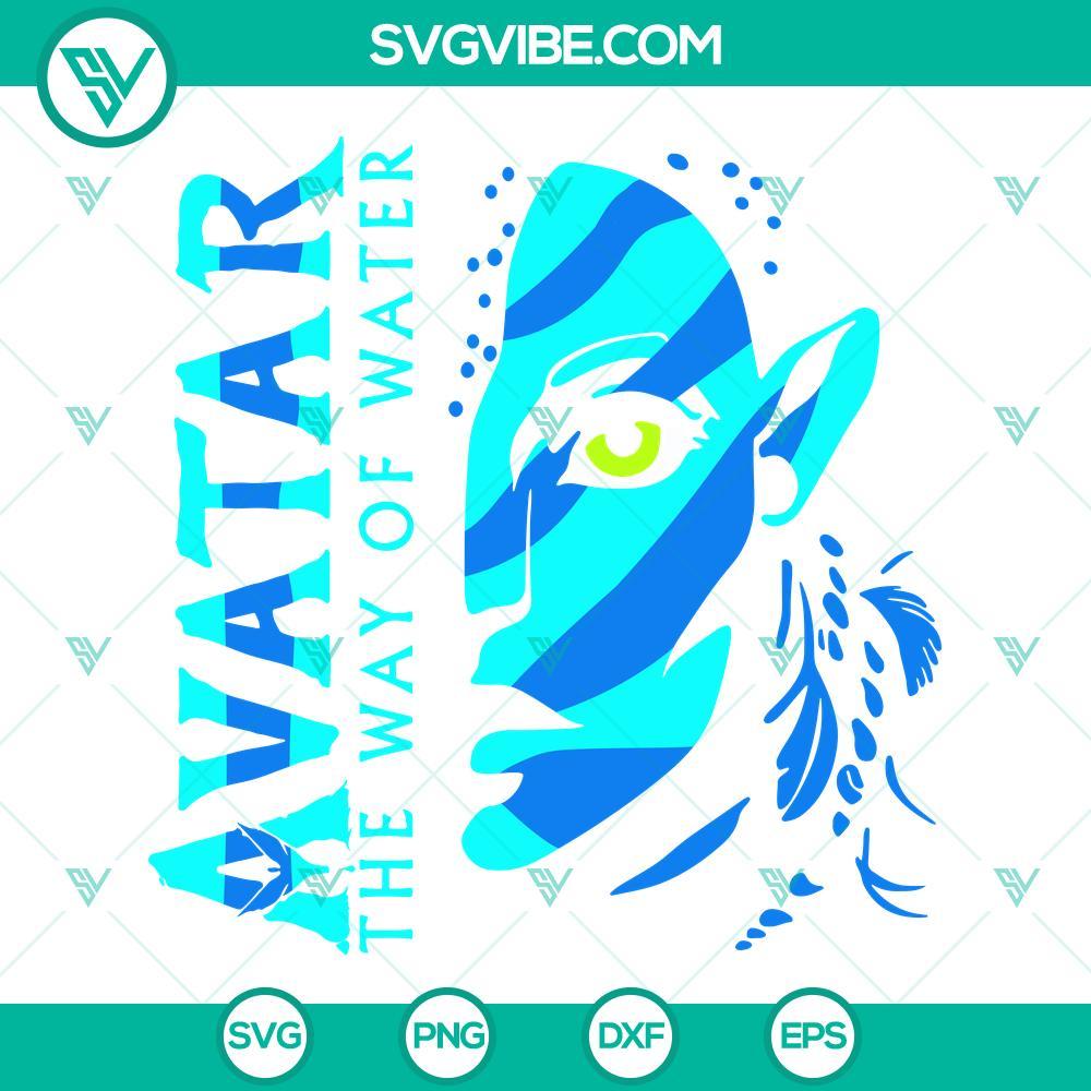 neytiri avatar 2 svg avatar the way of water svg avatar 2 svg png dxf eps cricut silhouette vector clipart 1 mockup