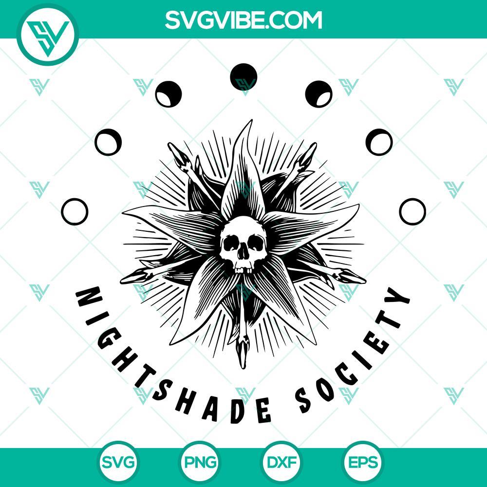 nightshade society svg wednesday addams svg nevermore academy svg 6 mockup