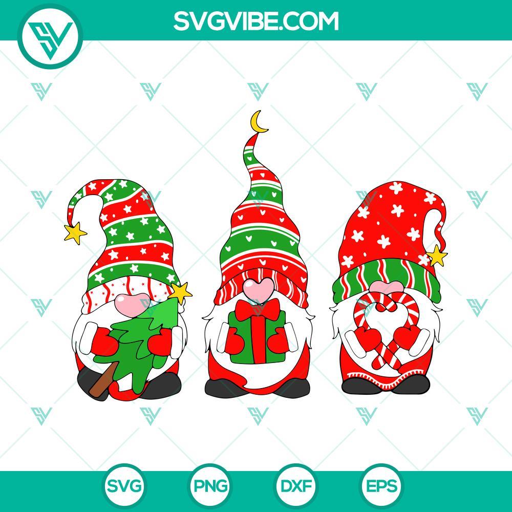 christmas gnome holiday svg santa gnome svg merry christmas gnomes svg 6 mockup