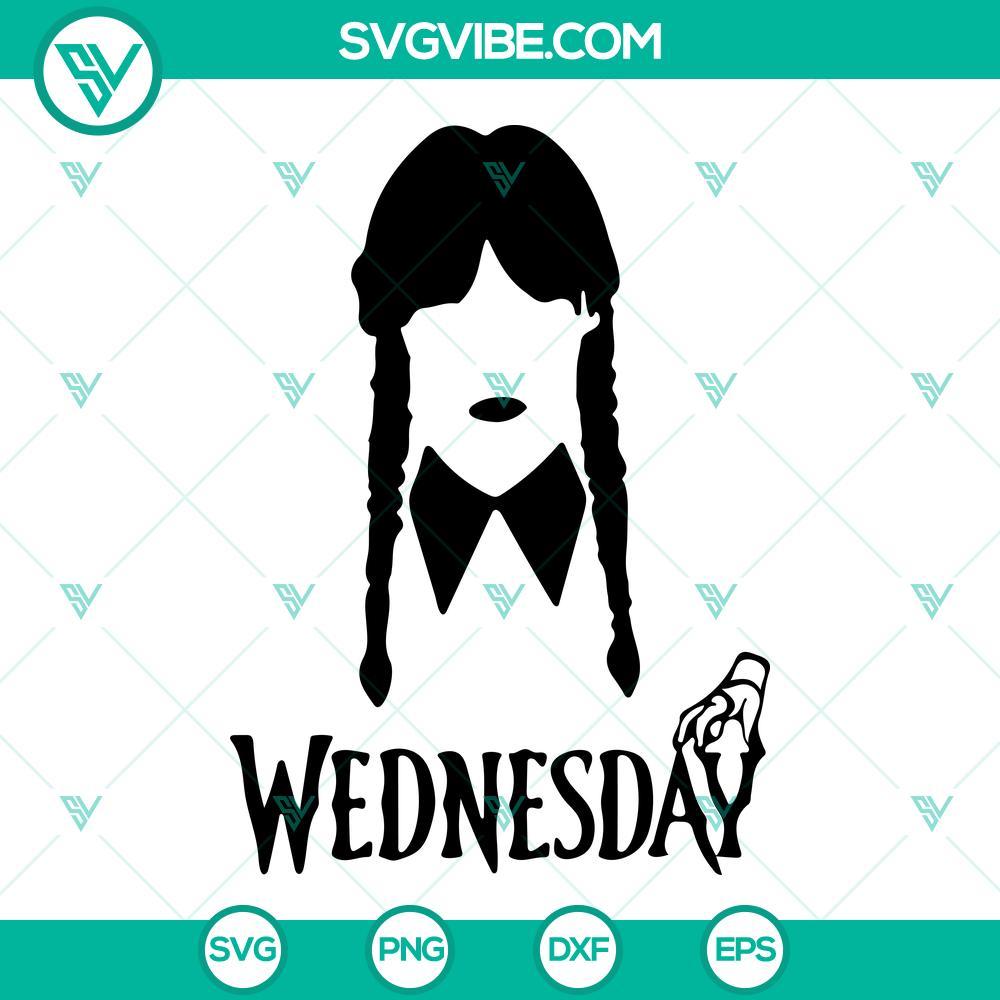 wednesday addams svg thing svg wednesday svg addams family svg png dxf eps cutting files 7 mockup