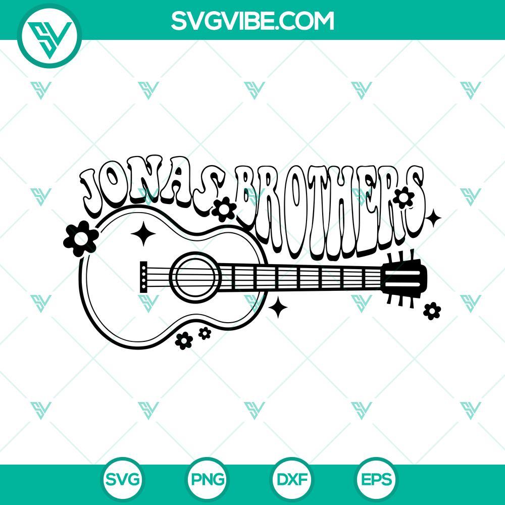 jonas brothers guitar svg dxf eps png designs 8 mockup