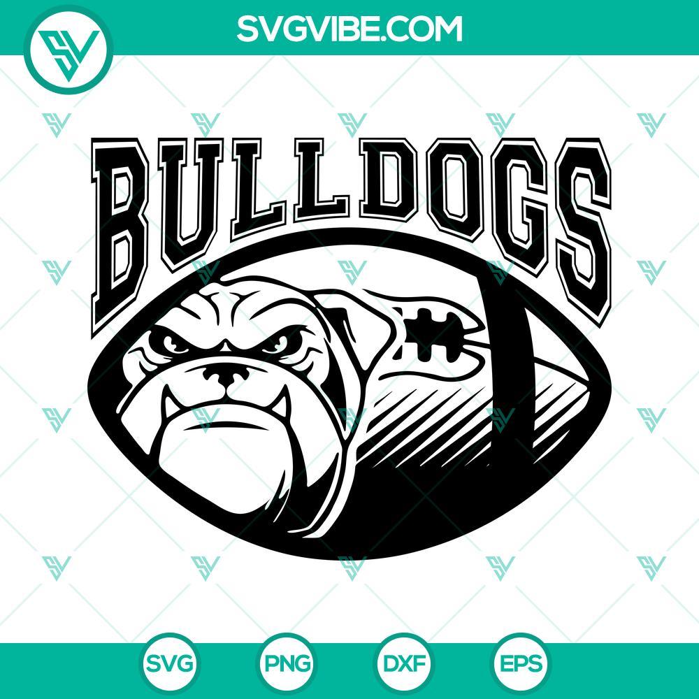 bulldogs football svg georgia bulldogs svg png dxf eps files 1 mockup