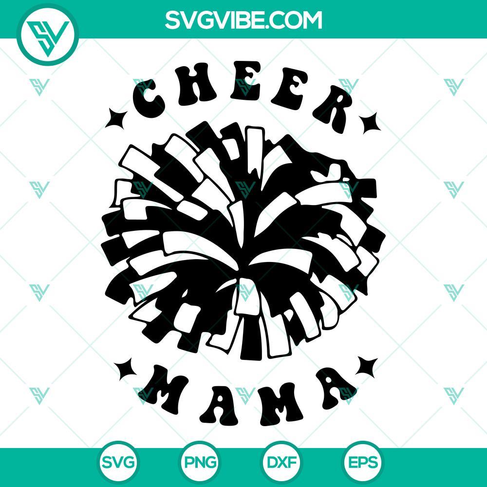 somebodys loud mouth cheer mama svg cheer mom svg football cheer mama svg png dxf eps files 10 mockup