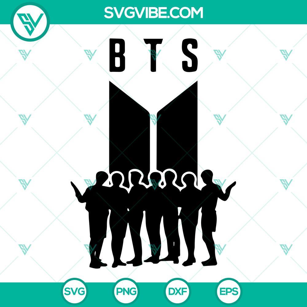 bts svg music of korea svg kpop star svg png dxf eps silhouette cricut 1 mockup