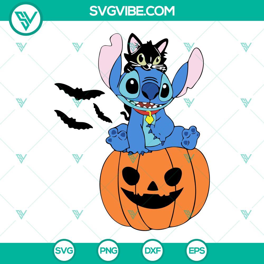 stitch pumpkin halloween svg stitch svg halloween svg 2 mockup