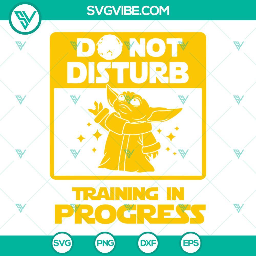 baby yoda do not disturb svg the mandalorian svg png dxf eps cricut 9 mockup