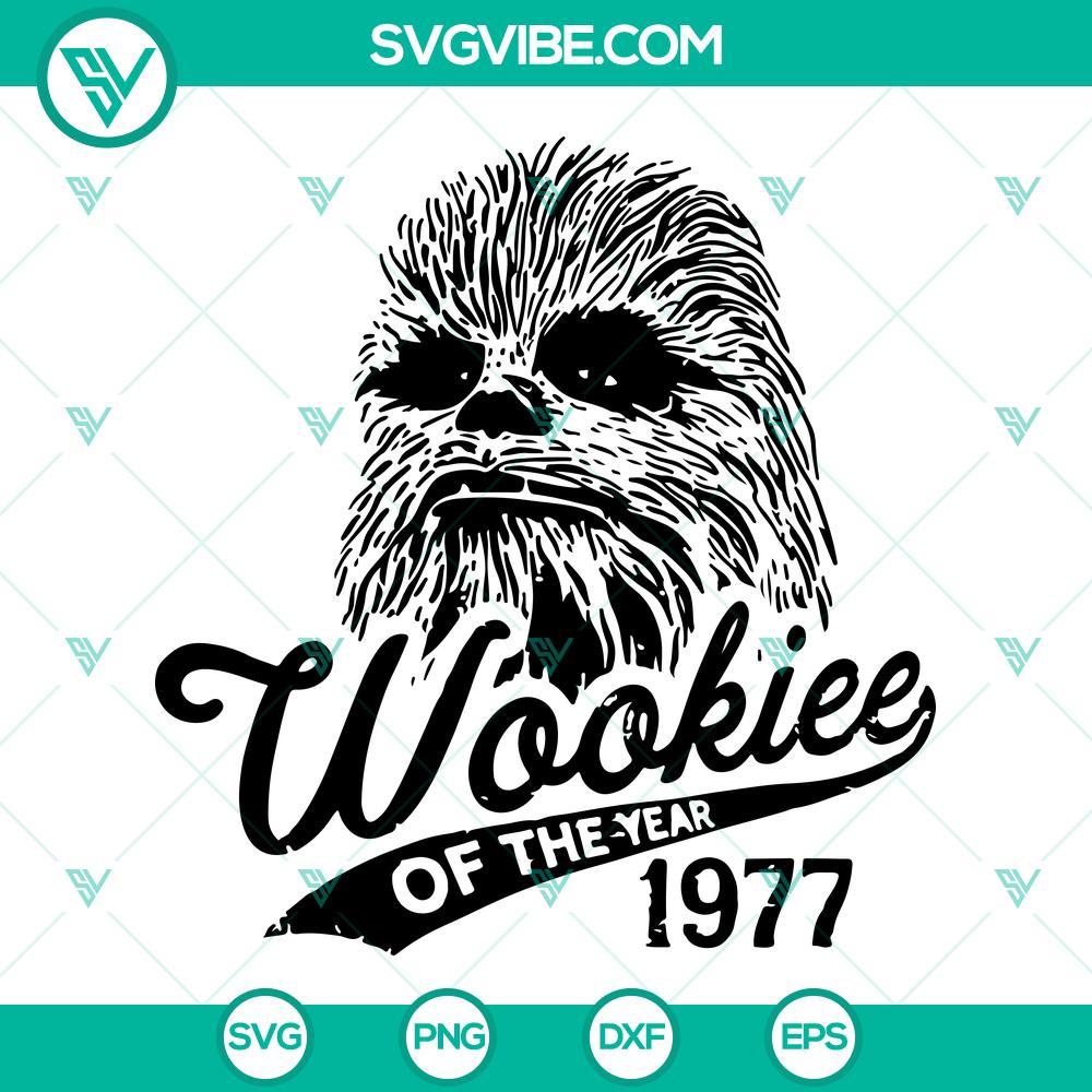 chewbacca wookiee 1977 svg star wars movies vg png dxf eps cricut 2 mockup