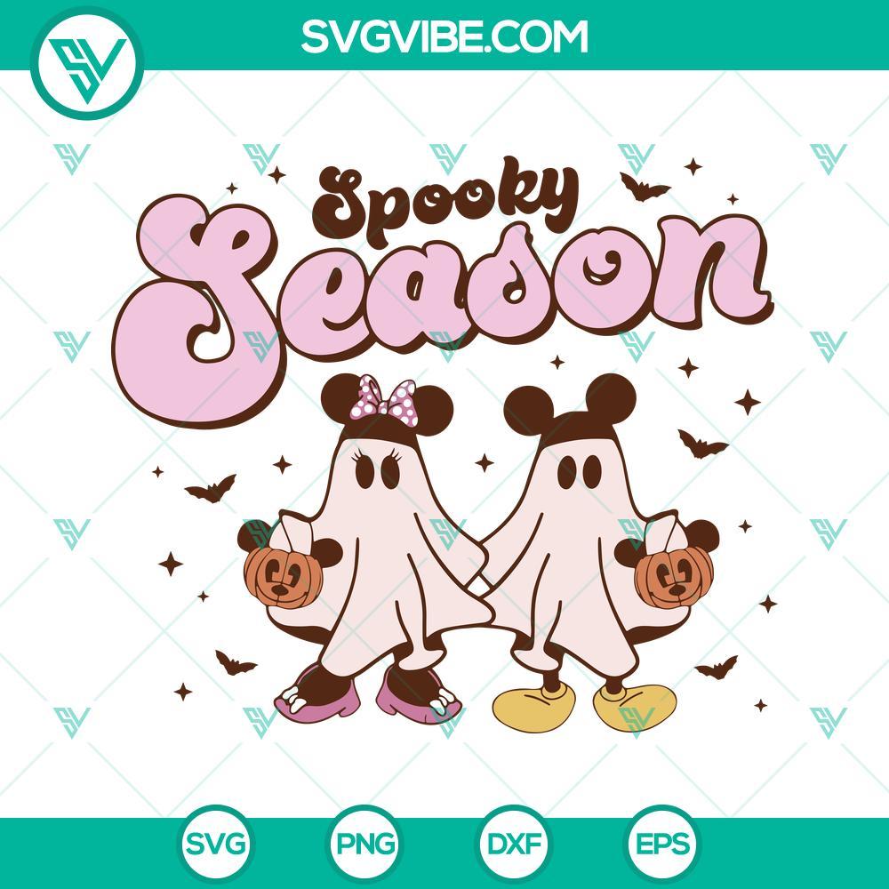 mickey minnie ghost spooky season svg mouse ears pumpkin svg disney halloween svg 8 mockup