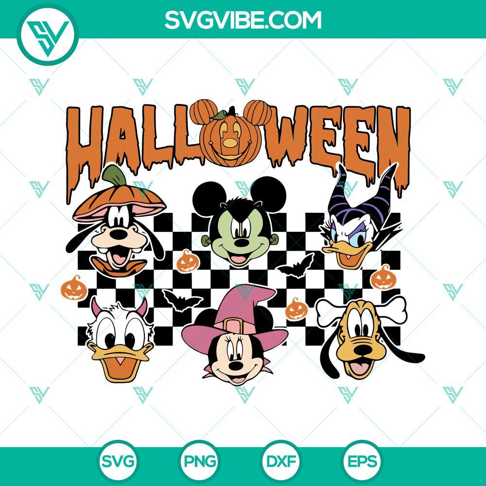 mickey mouse and friends halloween svg disney halloween svg png dxf eps 3 mockup