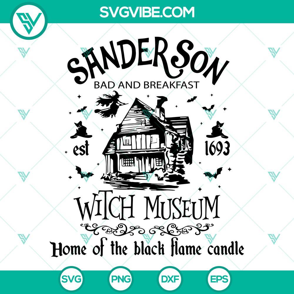 sanderson bed and breakfast svg witch museum svg hocus pocus halloween svg png dxf eps 3 mockup