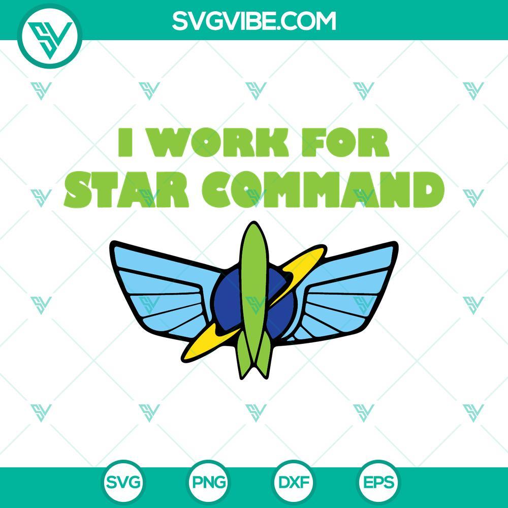 i work for star command svg space rangers svg buzz lightyear svg toy story svg png dxf eps digital files 9 mockup