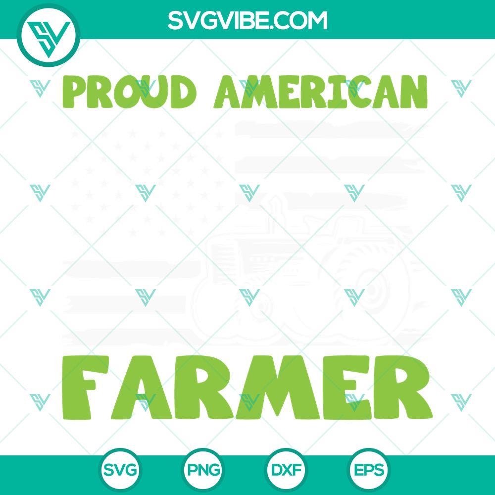 proud american farmer svg usa flag svg patriotic farming svg 4th of july svg png dxf eps 2 mockup