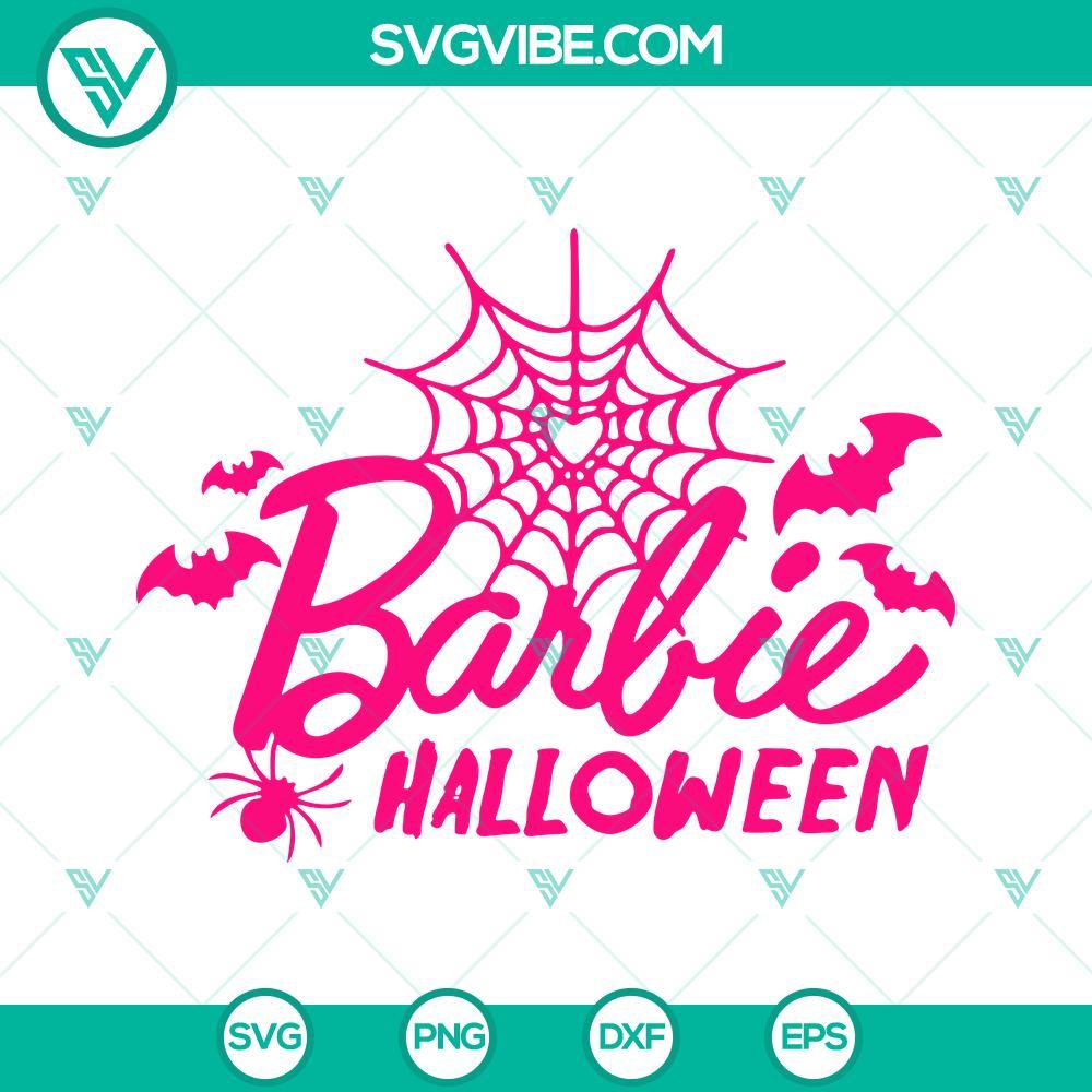 barbie halloween svg png dxf eps files 8 mockup