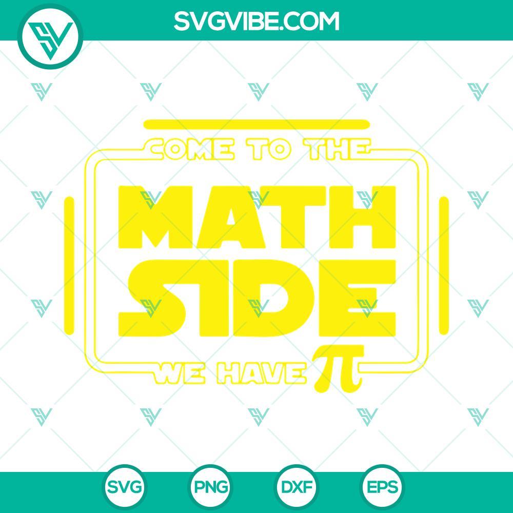 come dc o dc he math side we have pi svg pi day svg star wars svg funny math teacher svg png dxf eps files 5 mockup