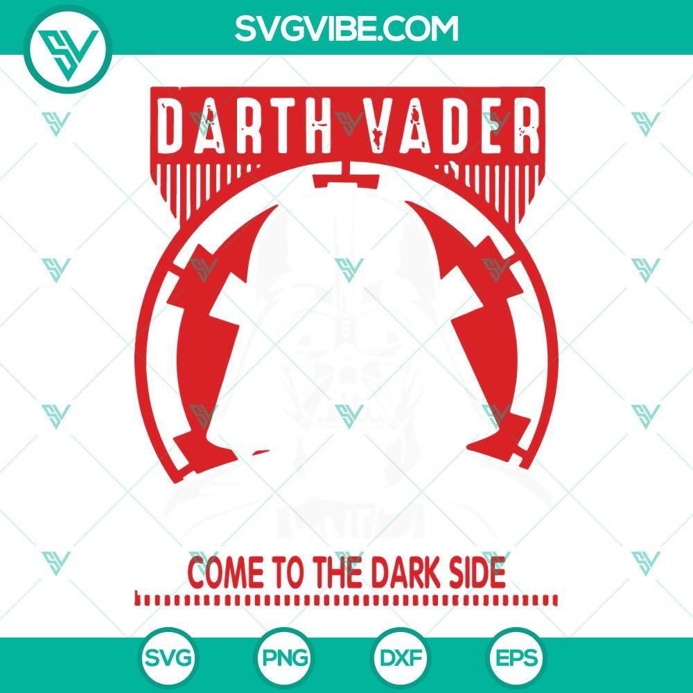 darth vader come to the dark side svg anakin vader svg star wars quotes svg png dxf eps download files 4 mockup