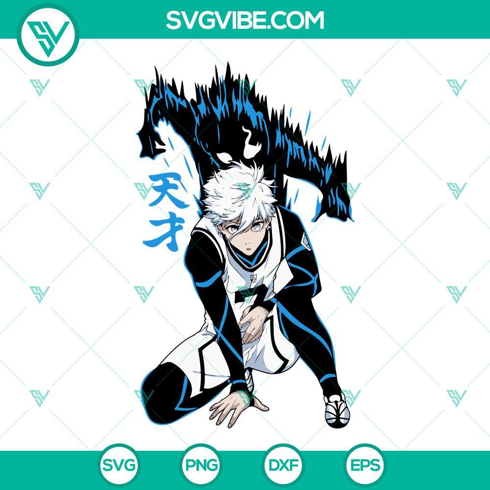 nagi seishiro svg blue lock svg anime svg png dxf eps 1 mockup