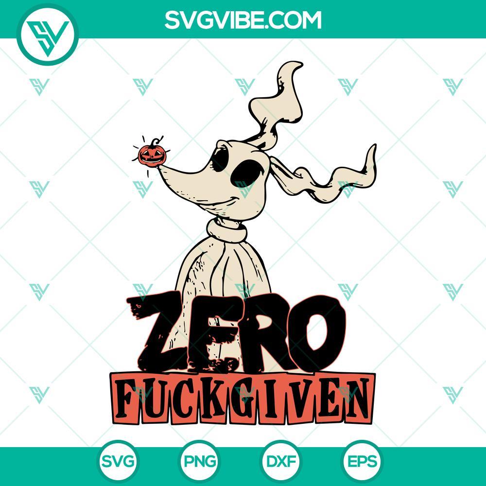 zero fucks given svg zero nightmare before christmas svg png dxf eps cut files 6 mockup