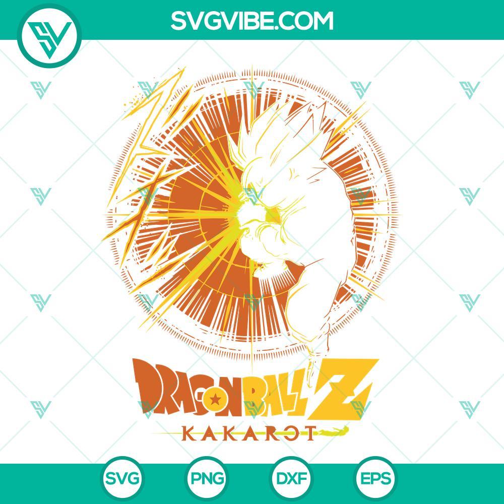 goku svg kakalot dragon ball svg png dxf eps cricut 8 mockup