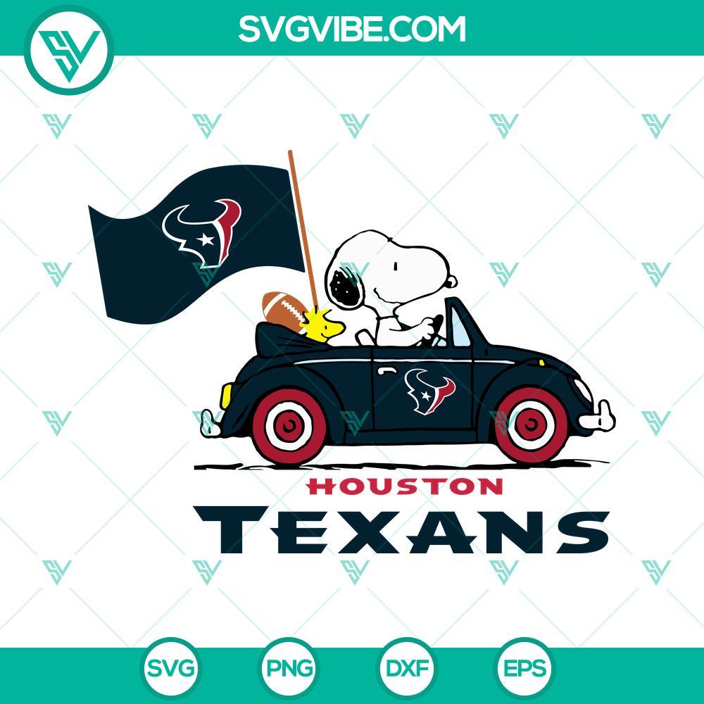 snoopy car houston texans svg png dxf eps cut files 1 mockup