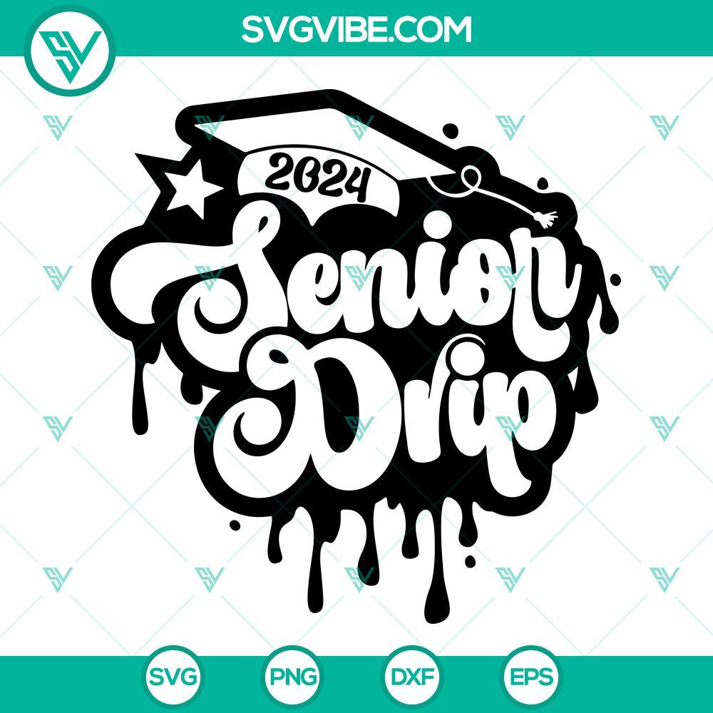 senior 2024 svg senior drip svg class of 2024 svg 9 mockup